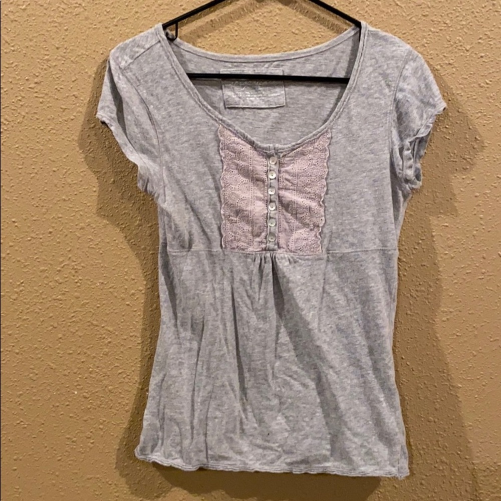 Aeropostale gray shirt